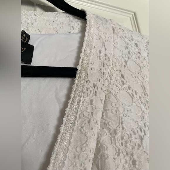 Laundry By Shelli Segal Ivory Lace dress - Picture 6 of 9